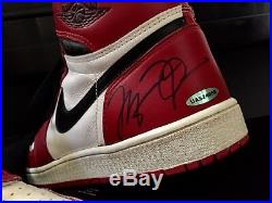 michael jordan autographed shoes