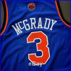 100% Authentic Tracy Mcgrady Adidas Knicks Autographed Signed Jersey JSA LOA