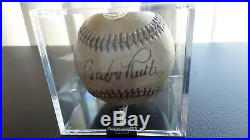 1932 Babe Ruth Single Signed Auto Baseball. Comes with Loa and ball is sealed