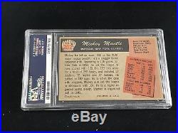 1955 Bowman #202 Mickey Mantle Yankees Autographed Card Vintage Signed Psa/dna