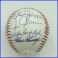 1978 New York Yankees World Series Champs Team Signed WS Baseball PSA DNA COA