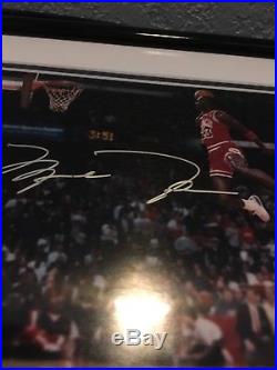 1988 Michael Jordan Gatorade Slam Dunk Signed Auto 8-10 Photo UpperDeck UDA