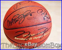 1992 Molten Dream Team Signed Michael Air Jordan Bird Magic NBA Basketball Ball