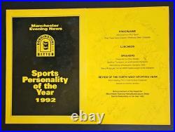 1992 NW Sports Personality Programme MULTI-SIGNED inc. Alex Ferguson READ LIST