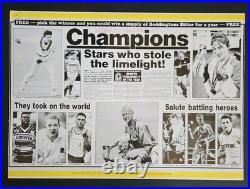 1992 NW Sports Personality Programme MULTI-SIGNED inc. Alex Ferguson READ LIST