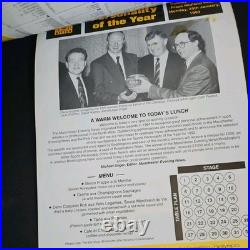 1992 NW Sports Personality Programme MULTI-SIGNED inc. Alex Ferguson READ LIST