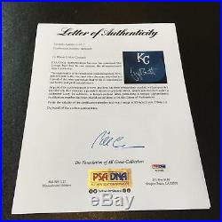 1993 George Brett Game Used Signed Kansas City Royals Hat Final Season JSA COA