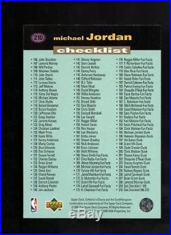 1994-95! MICHAEL JORDAN #210 Auto Signed VERY RARE 1/1 CHECKLIST! With COA