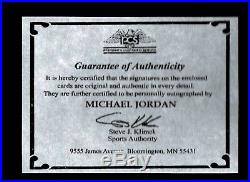 1994-95! MICHAEL JORDAN #210 Auto Signed VERY RARE 1/1 CHECKLIST! With COA