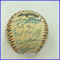 1994 All Star Game NL Team Signed Baseball Bonds Maddux Gwynn Biggio PSA DNA COA