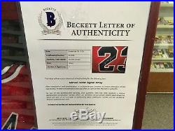 1996-97 Michael Jordan UDA Upper Deck Signed Chicago Bulls Jersey w Beckett LOA