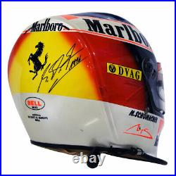 1996 Michael Schumacher Signed Test Used Ferrari Bell Feuling F1 Helmet