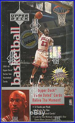1997 1998 Upper Deck Michael Jordan Signed Autograph Game Jersey card GJ13S auto
