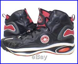 1998 Dennis Rodman Chicago Bulls Worn And Signed Converse Sneakers Shoes jordan