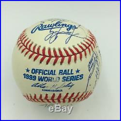 1999 New York Yankees WS Champs Team Signed Official World Series Baseball