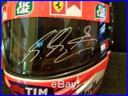 2000 Michael Schumacher official Bell replica helmet SIGNED with COA