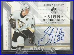 2006-07 Sidney Crosby Sp Authentic Sign Of The Times Auto Sp 2nd Year Gem St-sc
