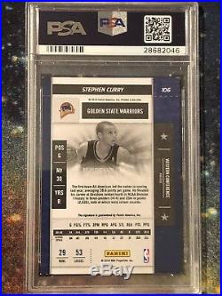 2009-10 Contenders Stephen Curry PSA 8.5 Auto Signed Autographed Warriors Rc