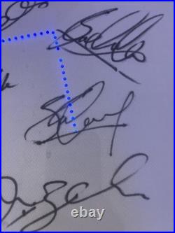 2012 England Shirt Signed by 15 of The Players World Cup Squad South Africa