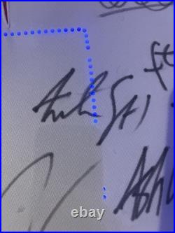 2012 England Shirt Signed by 15 of The Players World Cup Squad South Africa