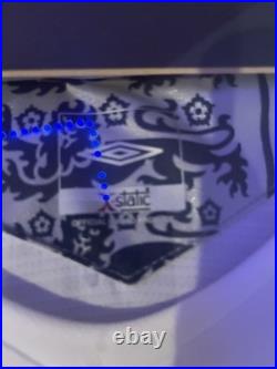 2012 England Shirt Signed by 15 of The Players World Cup Squad South Africa