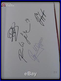 2012 Scottish Cup Final Souvenir Book Signed By All Hearts Goal Scorers