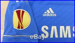 2013 Europa League SF Chelsea v Basel Match Worn & Signed Bertrand Shirt (10094)