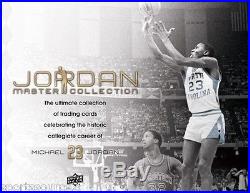 2013 Upper Deck Michael Jordan Master Collection Hobby Sealed Set 4 Auto Signed