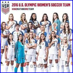 2016 Us Women Soccer Team Uswnt 22 Signed Jersey Rapinoe+morgan+lloyd+heath+solo