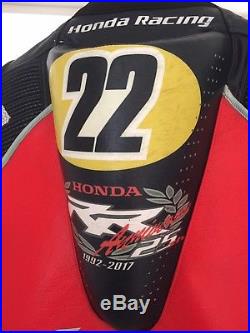 2017 Jason O'halloran Honda Bsb Used Ixon Race Suit. Signed