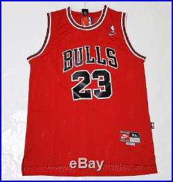 #23 Michael Jordan Autographed Chicago Bulls Authentic NBA Signed Jersey + COA