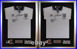 2 X Frame For Signed Football Shirt plus 2x 6 x 4 Landscape photo cutouts