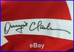 49Ers Dwight Clark'Sprint Right Option' Signed Jersey With Play PSA/DNA ITP