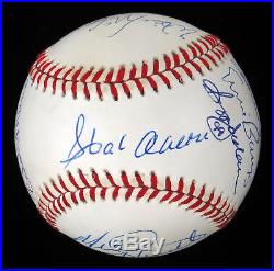 500 Home Run Club Signed Baseball Mickey Mantle Hank Aaron Willie Mays JSA & UDA