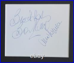 ALEX FERGUSON MANCHESTER UNITED AUTOGRAPHS DISPLAY IN MOUNT 12x10 BRIAN KIDD