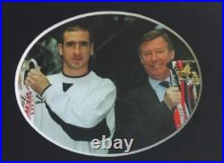 ALEX FERGUSON MANCHESTER UNITED AUTOGRAPHS DISPLAY IN MOUNT 12x10 BRIAN KIDD