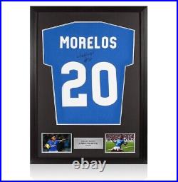 ALFREDO MORELOS Signed Rangers T-SHIRT From A Private Signing With COA £120