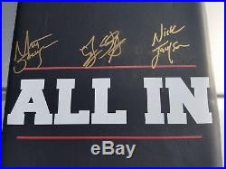 ALL IN Turnbuckle SIGNED Pad Wrestling NJPW ROH WWE WWF THE IMPACT BULLET CLUB
