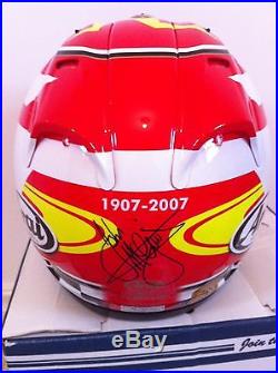 ARAI IOM TT Centenary Limited Edition (Signed) RX7 Helmet (SizeM) Very Rare