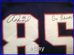 Aaron Hernandez Autographed Signed Rookie Year #85 Jersey NFL patriots