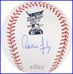 Aaron Judge Yankees Signed 2017 Home Run Derby Baseball Fanatics Authentic