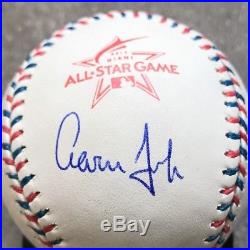 Aaron Judge signed 2017 All-Star Game Autographed MLB baseball Yankees FANATICS