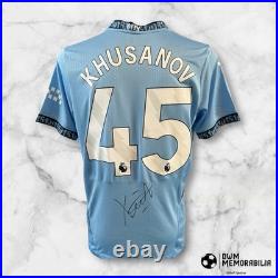 Abdukodir Khusanov signed shirt, obtained in person