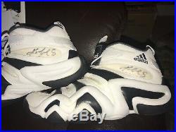 Adidas Kobe Bryant 1997-98 Game Worn Shoes Signed Autograph Lakers 2nd Yr Coas
