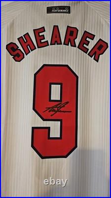 Alan Shearer Hand Signed England 98 Shirt