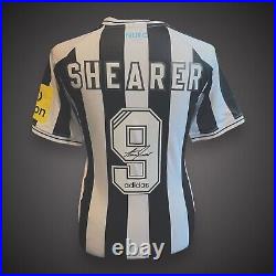 Alan Shearer Hand Signed Modern Newcastle Football Shirt With COA £139