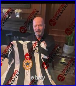 Alan Shearer Signed Newcastle Football Shirt Framed £175- Private Signing Superb