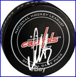 Alex Ovechkin Capitals Signed Official Game Puck Fanatics