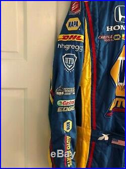Alexander Rossi, Hand Signed, Race Used/worn Drivers Suit, 2017 Sonoma Indy Race