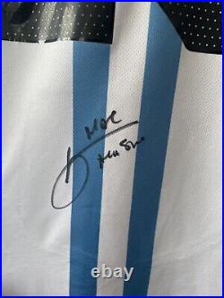 Alexis Mac Allister Signed Argentina World Cup Final Shirt Comes With COA